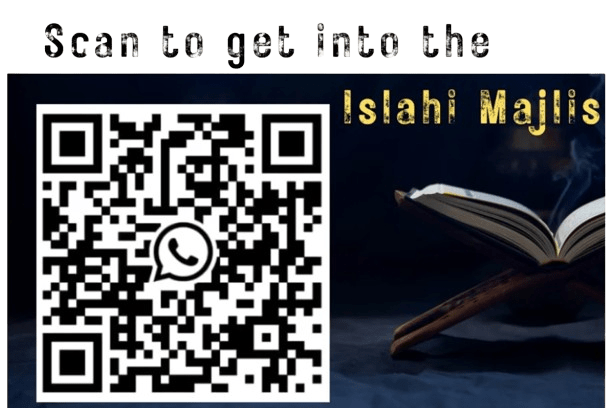 Scan to join Islahi majlis